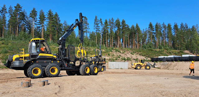 metsäkoneenkuljettajien kilpailu